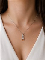 Collana Bliss Donna in Oro Diamante 0.21 Ct K13563 - K13563